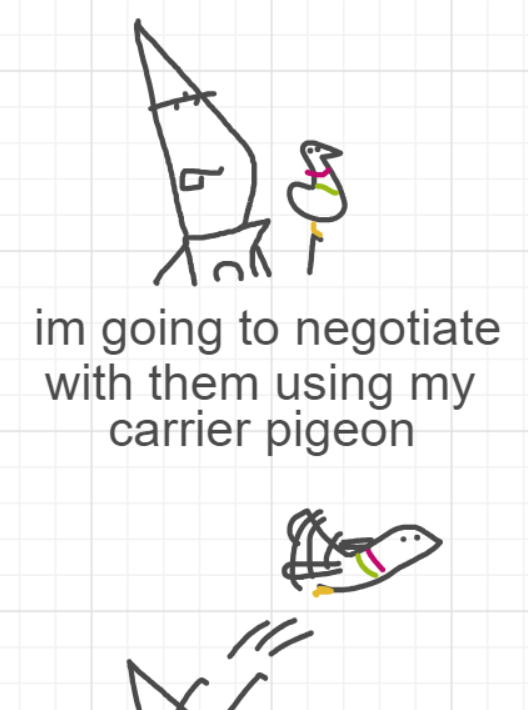 A panel from Ready Oar Knot, episode three of the Board Boards object show by Furretwalk/WalkingFurret.